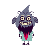 funny demon for halloween png