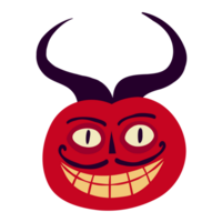funny demon for halloween png