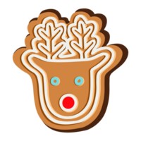 Christmas ginger cookie png