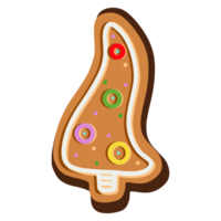 Christmas ginger cookie png