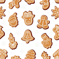 Christmas seamless pattern png