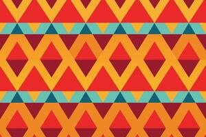 Abstract Geometric Triangle Seamless Pattern vector