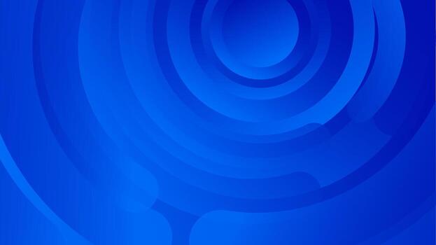 Abstract background blue color, modern design stripes background with geometric round shape. Vector illustration