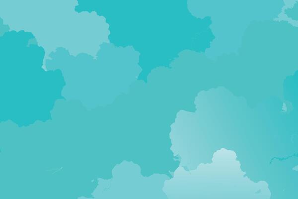 Pretty Watercolor Background In Turquoise Color
