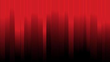 Red with black abstract background gradient dynamic lines vector