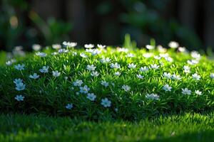 ai generado brillante primavera verdor naturaleza profesional fotografía foto