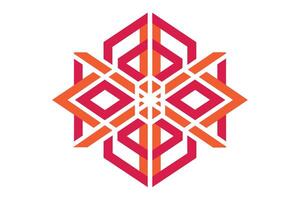 Geometric shapes White Background vector