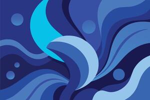 Blue Abstract Vector Background