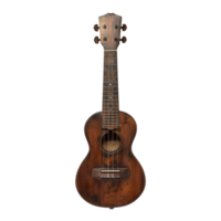 AI generated Wooden ukulele hawaiian mini guitar png