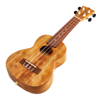 ai generato di legno ukulele hawaiano tradizionale musicale strumento png