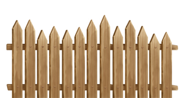 Wooden Fence isolated png