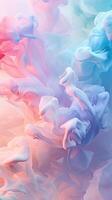 AI generated Pastel abstract background photo
