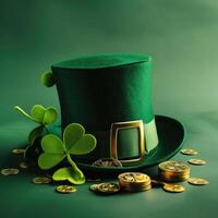 AI generated banner Saint Patricks day photo