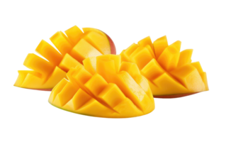 ai generado mango belleza en transparente antecedentes png