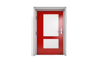 AI generated Emergency Exit Door On Transparent Background png