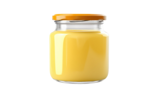 AI generated Ghee Jar On Transparent Background png