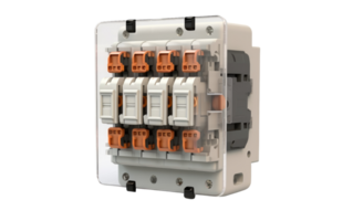 Electrical Power Control Contactors On Transparent Background png