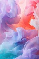 AI generated Pastel abstract background photo