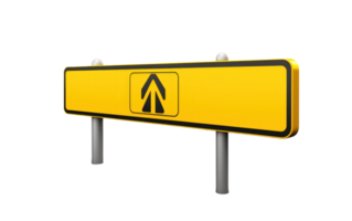 Road Guidance Sign On Transparent Background png