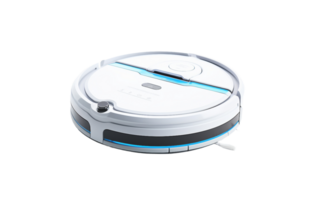 AI generated Automated Cleaning Assistant On Transparent Background png
