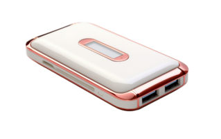 AI generated Portable Charger Elegance On Transparent Background png