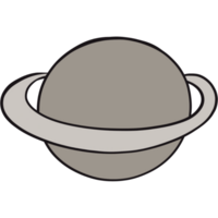 das Illustration von ein Asteroid png