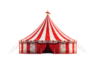 cirkus paviljong på transparent bakgrund png