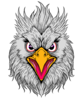 wütend Adler Design png