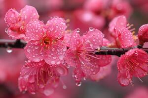 ai generado hermosa naturaleza primavera con flores profesional fotografía foto