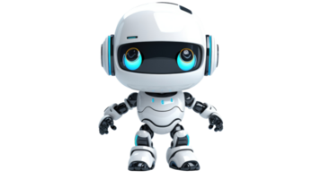 robot sur transparent Contexte png