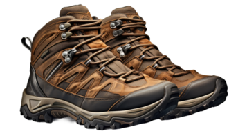 Outdoor Adventure Boots On Transparent Background png