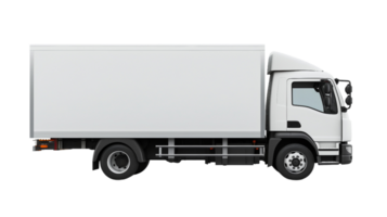 camion de livraison sur fond transparent png