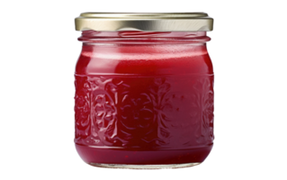 réaliste confiture pot sur transparent Contexte png