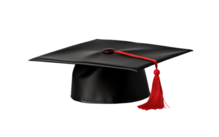 Graduation Cap On Transparent Background. png