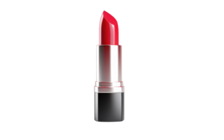 rojo lápiz labial elegancia en transparente antecedentes png