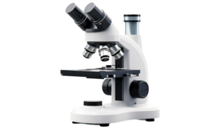Microscope World On Transparent Background. png