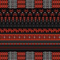 traditional batik batak toba north sumatra seamless pattern vector