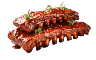 AI generated Barbecue on white transparent background png