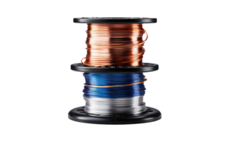 AI generated Spool of Wire on Transparent background png