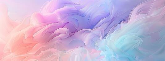 AI generated Pastel abstract background photo