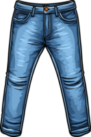 ai generato jeans clipart design illustrazione png