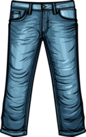 ai genererad jeans ClipArt design illustration png