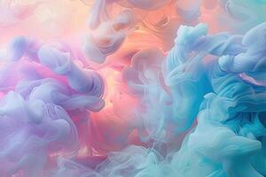AI generated Pastel abstract background photo