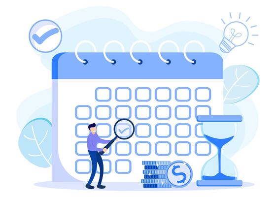 Illustration vector graphic cartoon character of plan