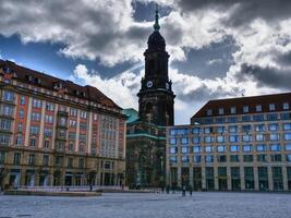 Dresden city in germany photo