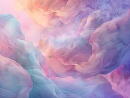 AI generated Pastel abstract background photo