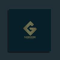 Abstract royal luxury letter G gradient logo design vector