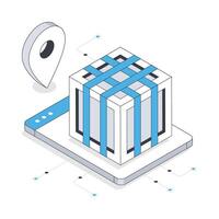 Online Services isometric stock illustration. Eps 10 File stock illustration. vector