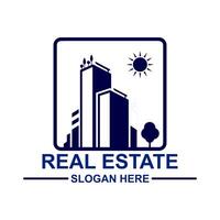 Real Estate Logo. Construction Architecture Building vector