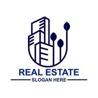 Real Estate Logo. Construction Architecture Building vector